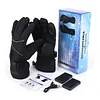 Electric Heating Gloves Rechargeable Windproof Hand Warmer Ski Thermal Gloves