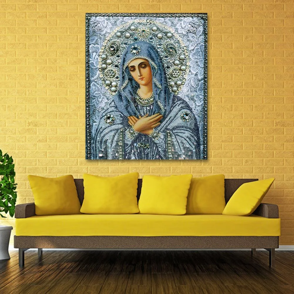 Diamond Painting - Special Shaped Drill - Maria(26*30cm)