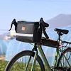 8L Bike Front Bag Waterproof Touch Screen Phone Handlebar Bag for Camping