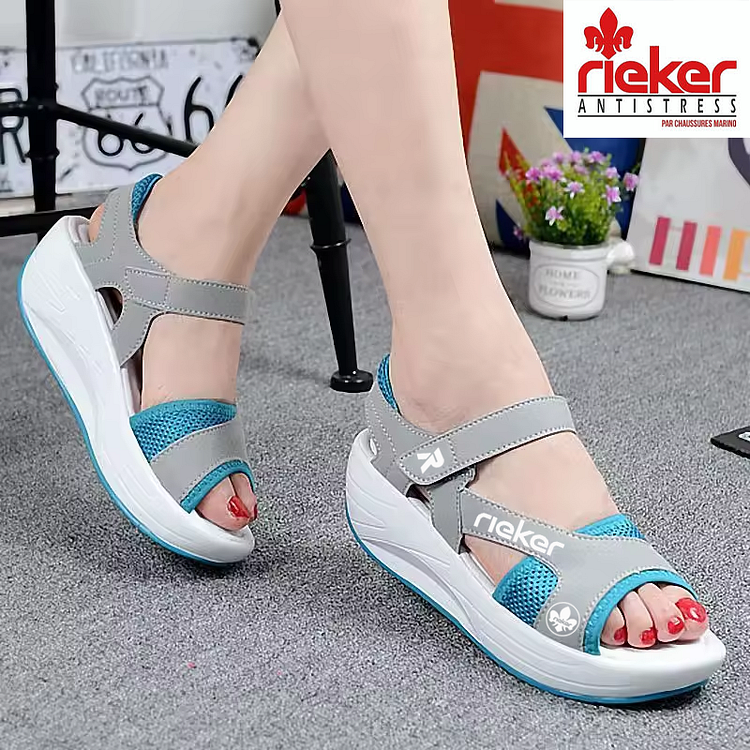 RIEKER® Nowe sportowe sandały do ​​masażu