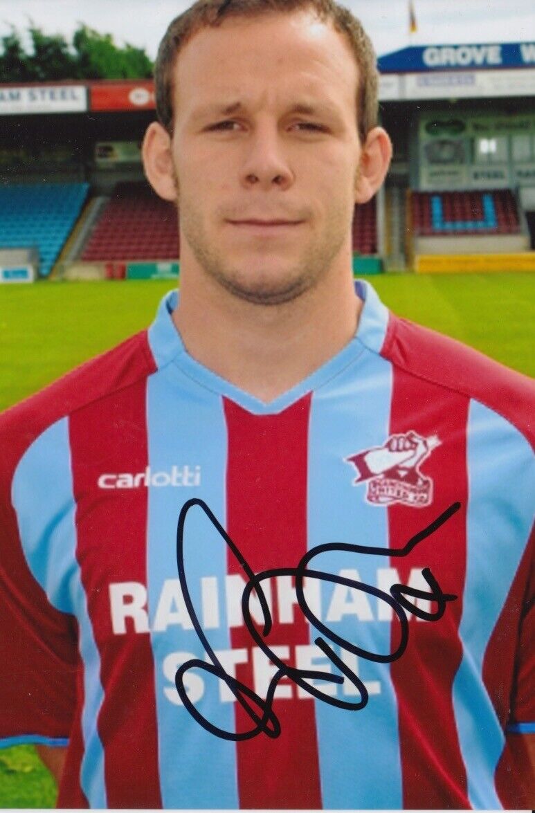 SAM TOGWELL HAND SIGNED 6X4 Photo Poster painting - FOOTBALL AUTOGRAPH - SCUNTHORPE UNITED 1.