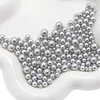 Flashing 3-8mm ABS Nonporous Pearls Colorful DIY Accessories