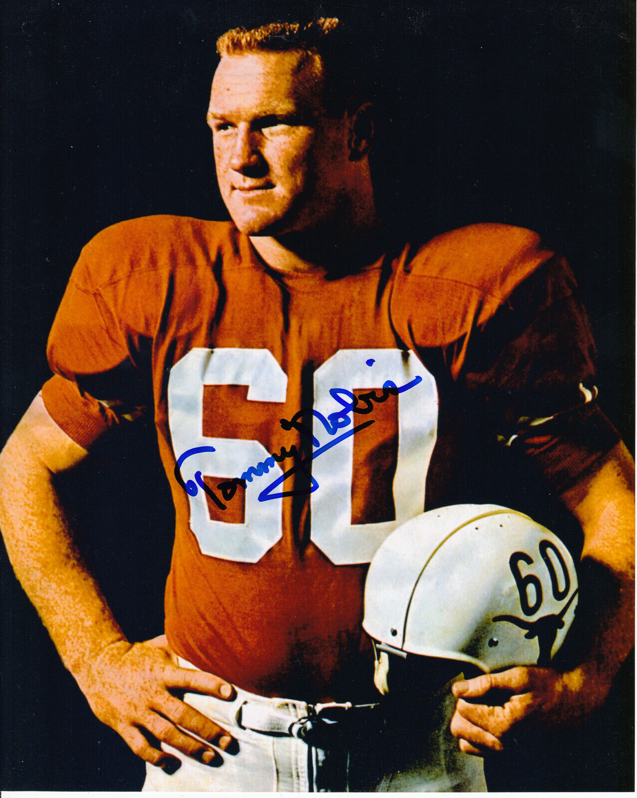 Tommy Nobis #2 Signed 8x10 Photo Poster painting w/ COA Texas Longhorns 031019