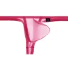 Men's Ice Silk Ultra-thin Transparent Thong U-convex Seamless Sexy Thin Strap T-Pants