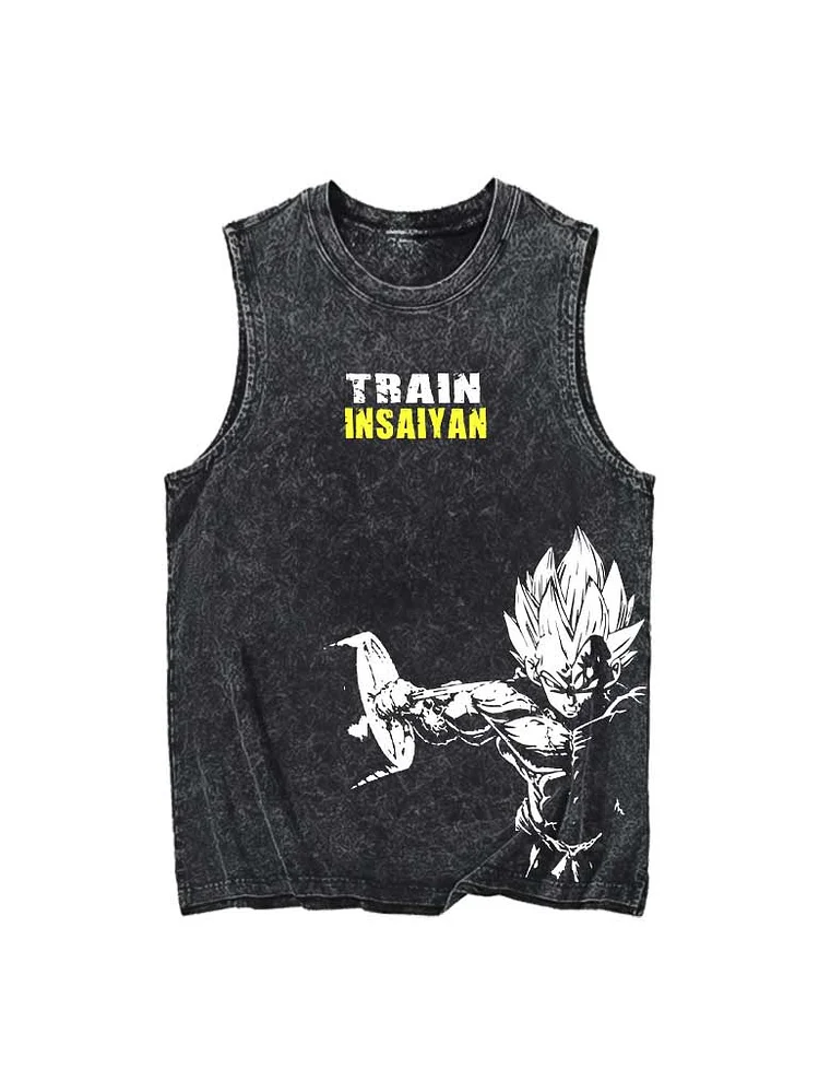 Train Insaiyan Vintage Tank Top