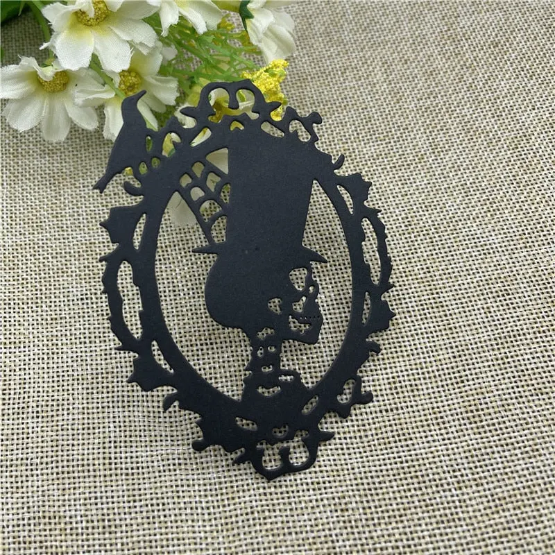 Halloween Metal Cut Dies Stencils for Scrapbooking Stamp/Photo Album Decorative Embossing DIY Paper Cards
