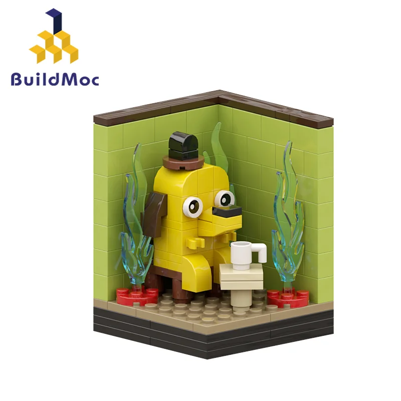 403PCS Dog-This is Fine MOC Building Block Bricks – mocpixel