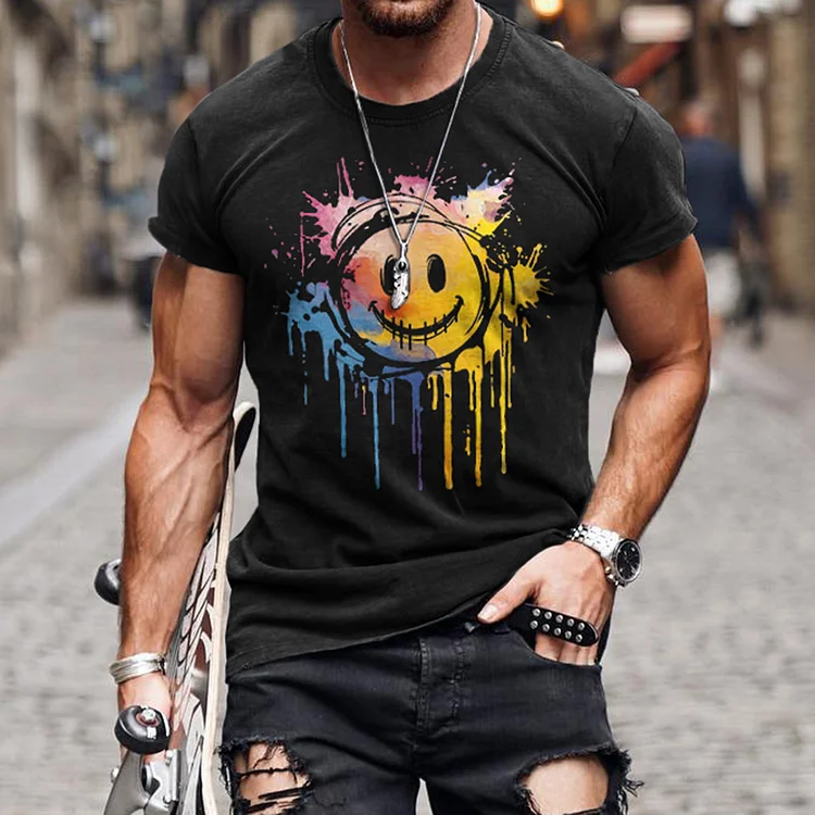Utbros Gleeful Expression Cotton T-shirt