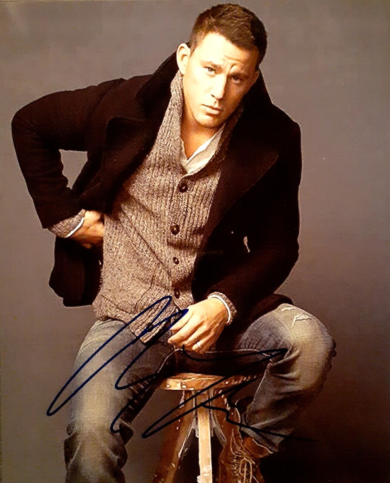 Channing Tatum signed 8x10