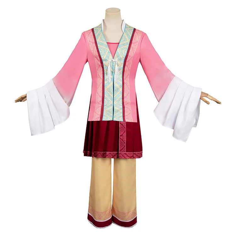 White Snake 3 (2024) Baoqing Fox Pink Outfits Cosplay Costume Halloween Carnival Suit
