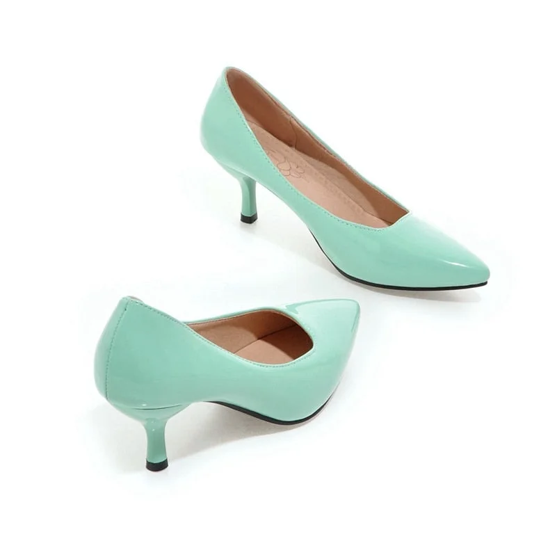 Meotina Women Shoes High Heels Pointed Toe High Heel Shoes Women Pumps White Wedding Heels Footwear Yellow Black Large Size 9 10