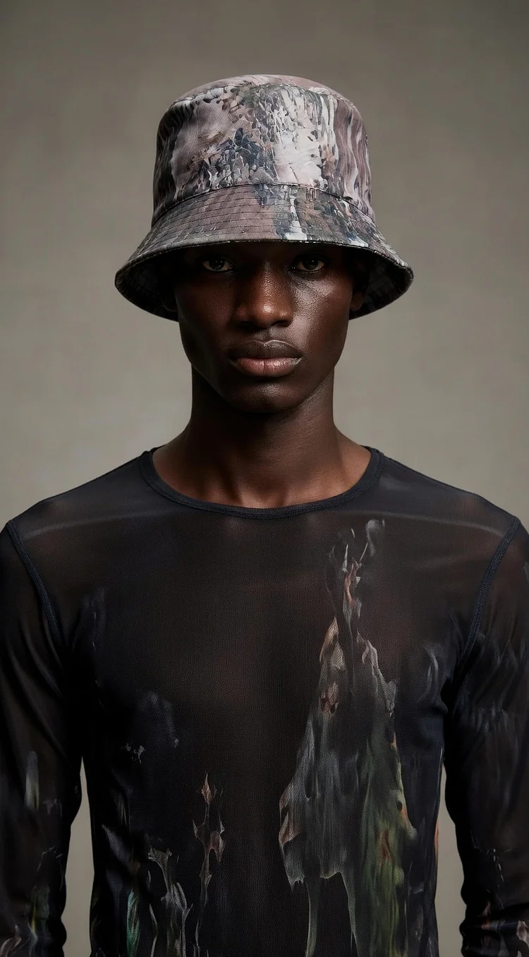 HYPERSOMNIAZZZZ Unisex Bucket Hat - 2 Recycled Water Bottles - Grey