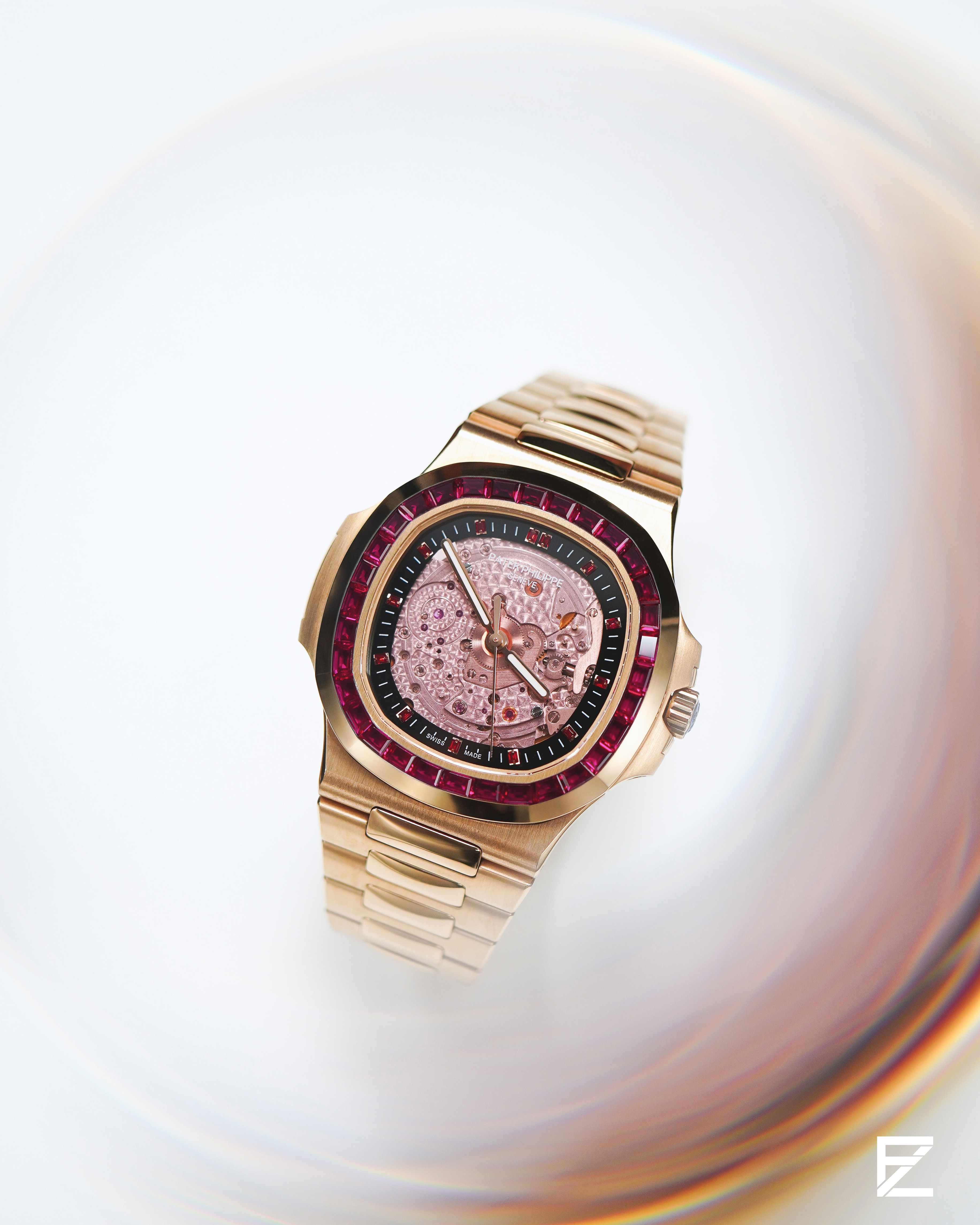 Patek Philippe Nautilus Ruby Dial 40mm