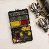 145Pcs Carp Fishing Tackle Kit Carp Fishing Rig Various Fishing Gear Accessories