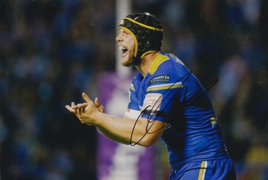 Chris Hill Hand Signed 12x8 Photo Poster painting - Warrington Wolves - Rugby Autograph 1.