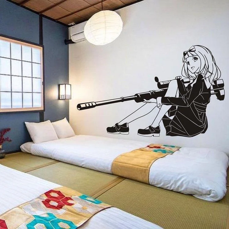 Kaguya sama Fujiwara Chika Wallpaper Sticker weebmemes