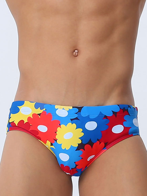 Flower Multicolor Printing Trunks