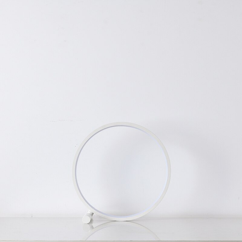 Nordic RGB Circle Table Lamp For Living room Bedroom Bedside LED indoor Lighting Night Table Lights Home Decor Light Fixtures