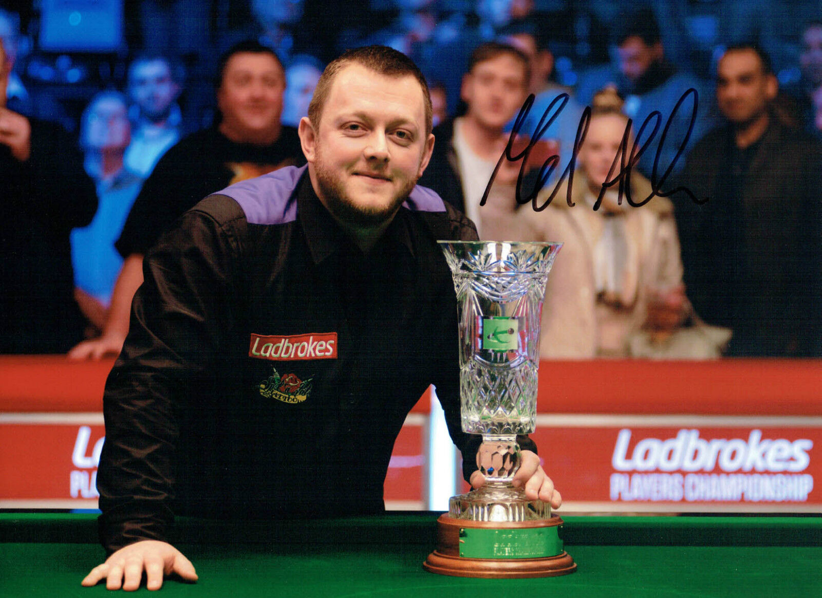 Mark ALLEN AUTOGRAPH Signed 16x12 Photo Poster painting A AFTAL COA SNOOKER Player Sheffield