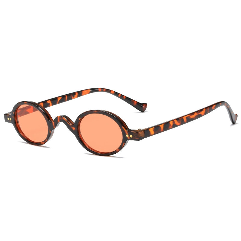 New Sunglasses Women’s Steampunk Retro Small Frame Round Frame Sunglasses Personalized Street Beat Glasses