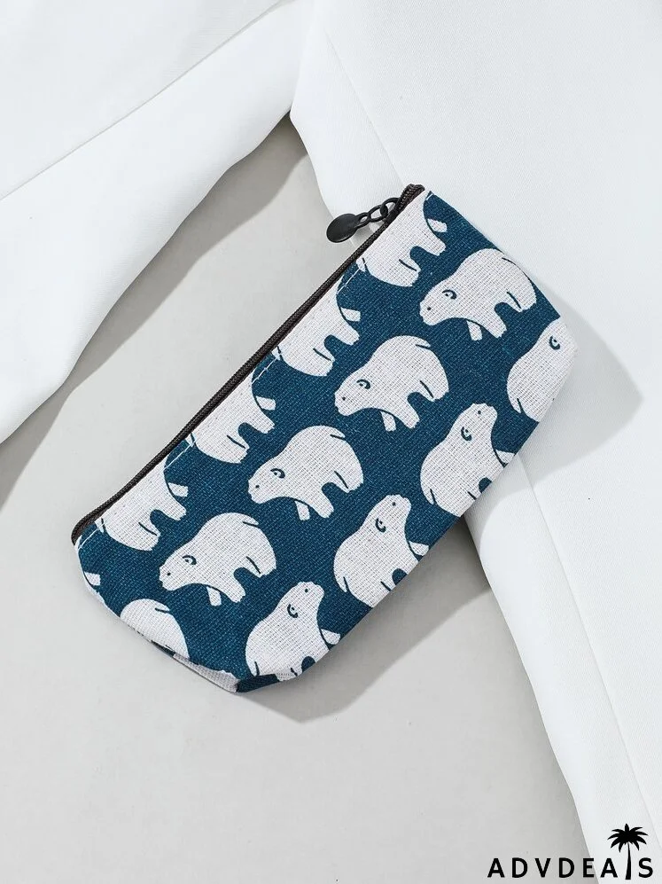 Cartoon Graphic Coin Case