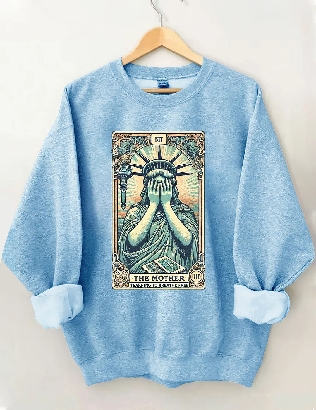 The Mother Crying Sculpture Sweatshirt