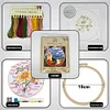 【Limited Stock Sale】Beautiful Sea-DIY Embroidery Kit with Pattern Cotton Threads Needles Hoop 30*30cm/11.81*11.81in tapestrymarket