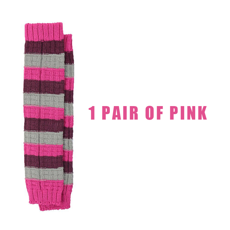 Buyerint Leg Warmers Women Socks Cotton Keep Warm Winter Thick Knitted Knee Boot Stockings Leggings Colorful Fashion Ladies Long Socks