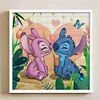 Stitch Girlfriend - 11CT Stamped Cross Stitch 40*40cm