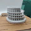 Handmade Clear Cement Ancient Roman Colosseum Ornament