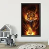 Diamond Painting-DIY Full Round Drill Tiger（40*80cm）