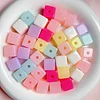 Joyful Candy Colors Jelly Bowknot Bear Acrylic Beads DIY Project