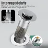 🔥Last save 49% OFF Bathroom Sink Stopper Hair Catcher, Universal Pop Up Sink Drain Filter with Stainless Steel Filter Basket, Bathroom Sink Drain Strainer