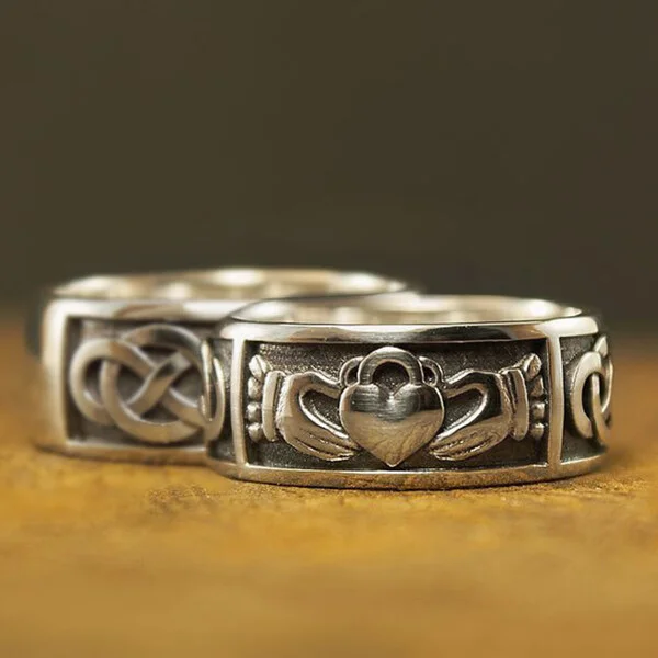Sterling Silver Irish Claddagh Ring