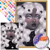 uk.everydayedeals (Limited Stock)Diamond Painting - Round AB Drills - Dark Candy Girl(45*65cm)