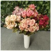 11 Stems Bud Rose Artificial Flower Bunch