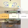 Screw in Ceiling Fan with Light with 3 Adjustable Color Modes Drone Inspired Led Ceiling Fan Light with Extension Rod & Remote Control for Bedroom Living Room Office