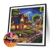 Full Round Drill Framed Light Up Diamond Painting Kits, LED Glowing Wall Art Decor for Home Bedroom Holiday Gifts