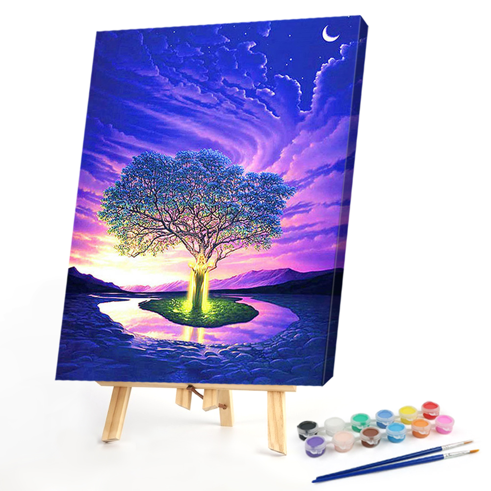 

40*50CM - Paint By Numbers - Scenery, 501 Original