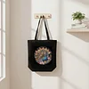 Premium DIY Peacock Canvas Tote Bag Embroidery Kit with Hoop Frame 32x37cm