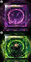 Demon Aura Display Case ONLY with LED - ONE PIECE Statue - FM-Studio