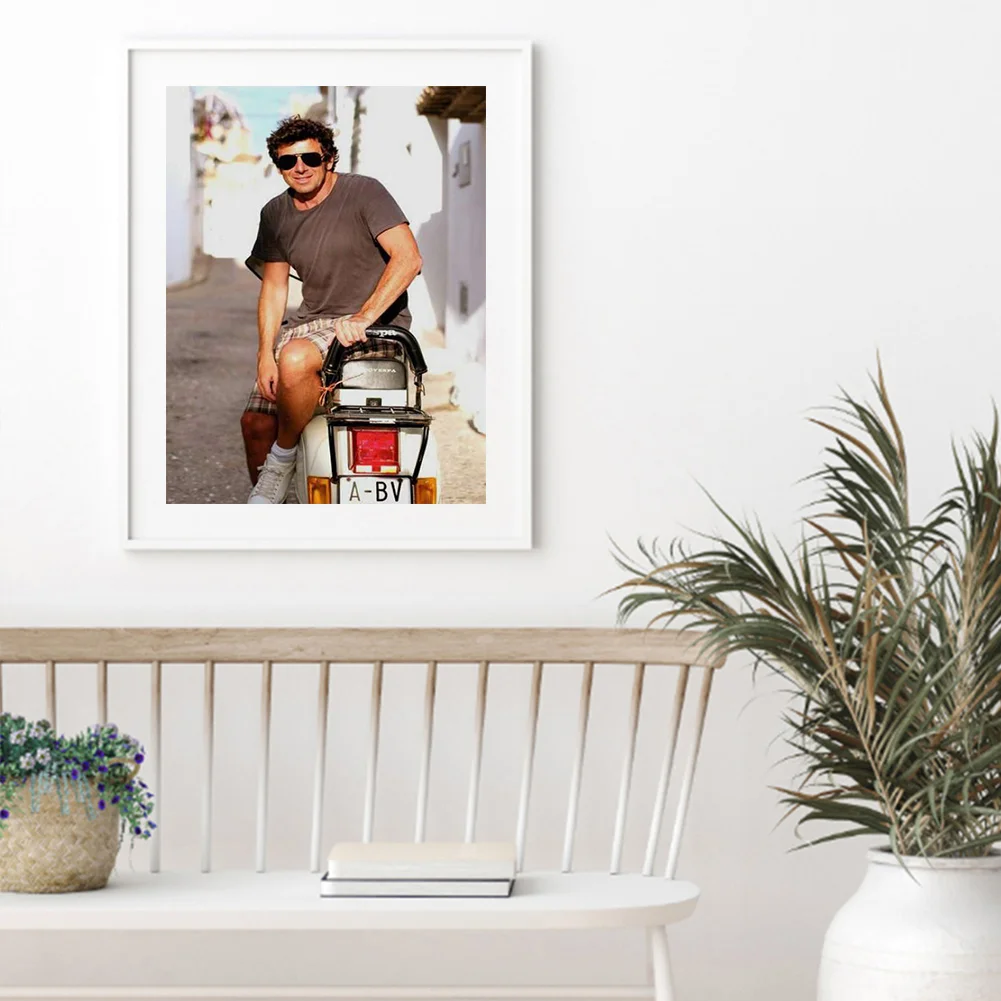 Full Round Diamond Painting 30*40cm - Patrick Brewer