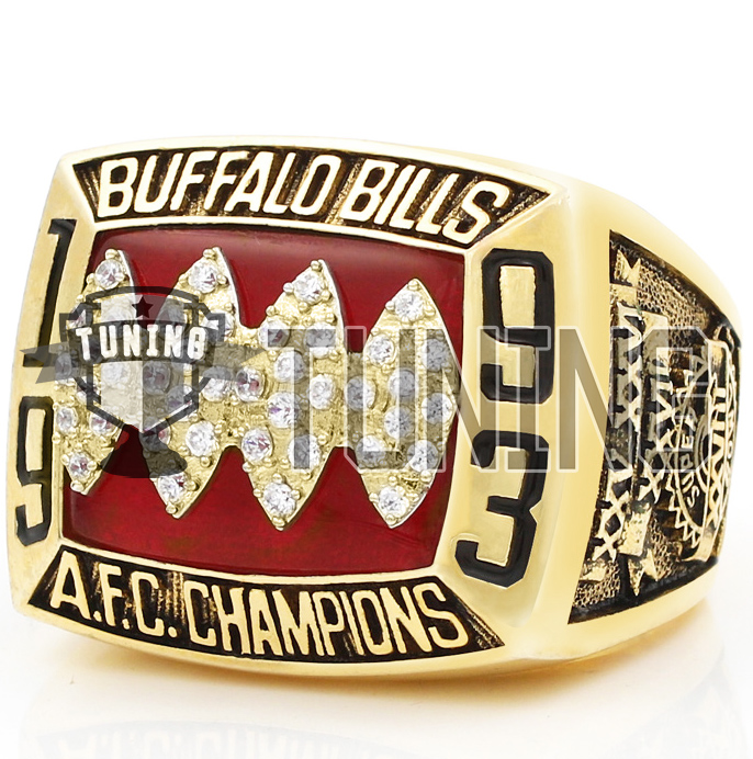 1993 Buffalo Bills AFC Championship Ring Personalized championship rings