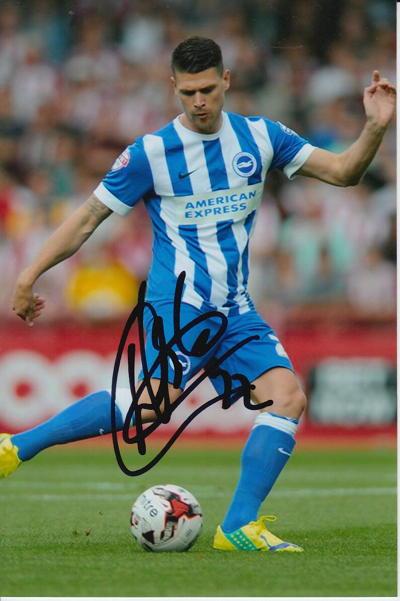 BRIGHTON HAND SIGNED DANNY HOLLA 6X4 Photo Poster painting 1.