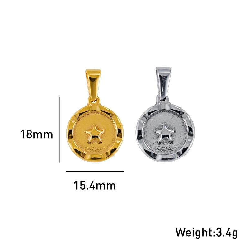 Animal Fruit Rose Pendant Melon Seed Buckle Earring Findings