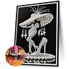  Pearl Lady-Crystal Rhinestone Diamond Painting