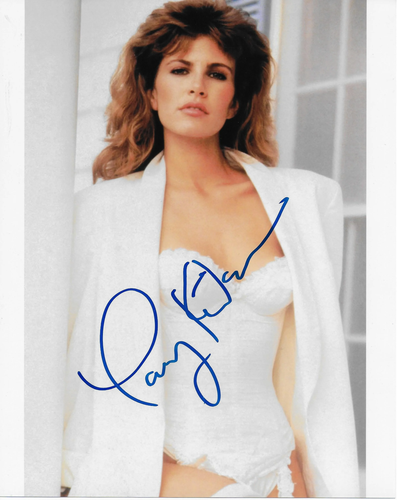 Tawny Kitaen Original Autographed 8X10 Photo Poster painting #4 signed at Hollywood Show