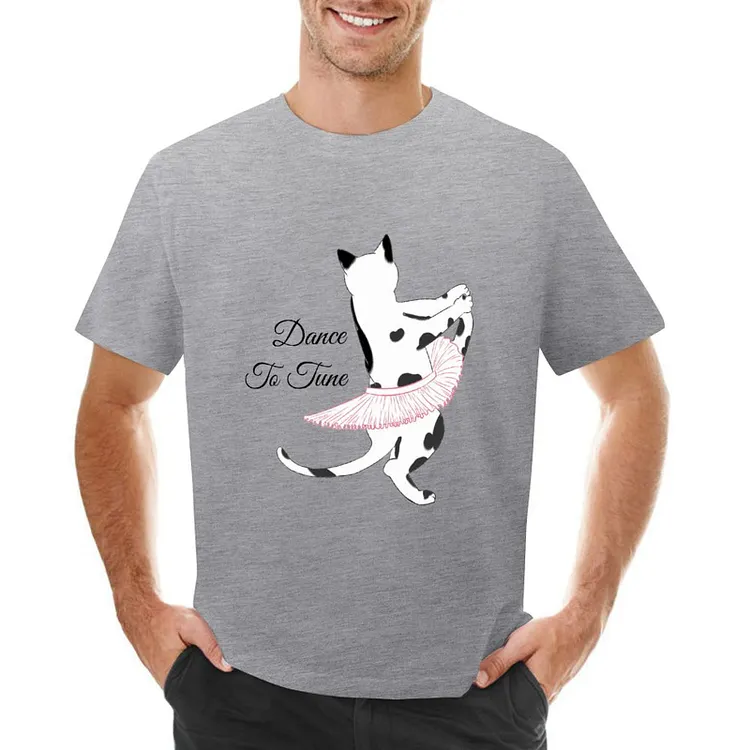 Dancing Cat Designable Men's T-shirt	