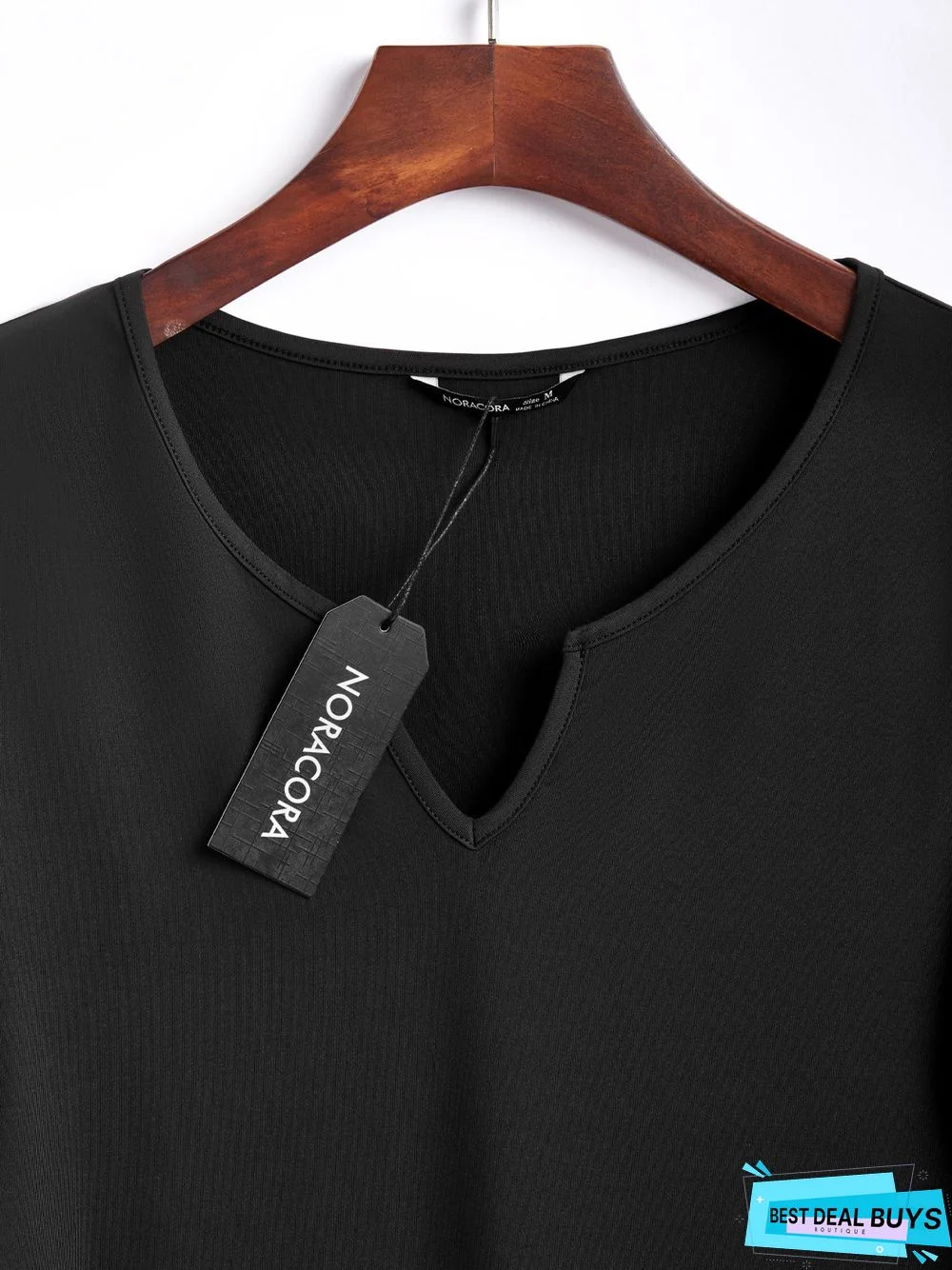 Casual Short Sleeve V Neck Dress