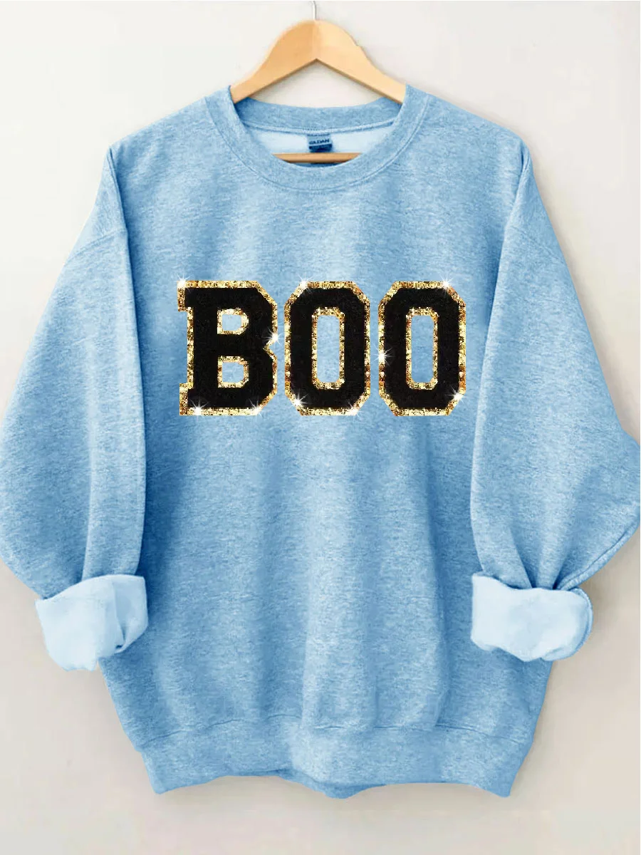 Boo Halloween Sweatshirt